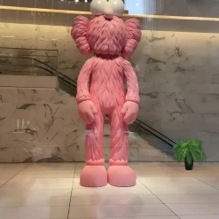 Lucify Fuzz 135cm Pink Resin Indoor Sculpture