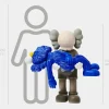 Lucify Guardian 135cm Blue Resin Indoor Sculpture
