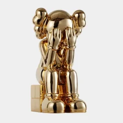 Lucify Hide 70cm Gold Resin Indoor Sculpture