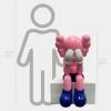 Lucify Hide 130cm Pink Resin Indoor Sculpture