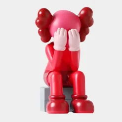 Lucify Hide 70cm Red Resin Indoor Sculpture