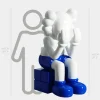 Lucify Hide 163cm White Resin Indoor Sculpture
