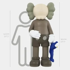 Lucify Playtime 180cm Brown Resin Indoor Sculpture
