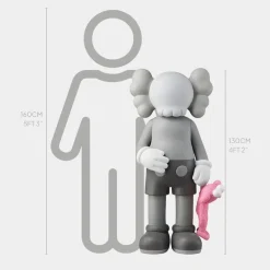 Lucify Playtime 130cm Grey Resin Indoor Sculpture
