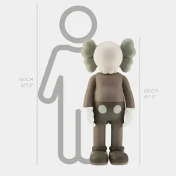 Lucify Seek 130cm Brown Resin Indoor Sculpture