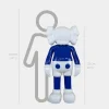 Lucify Seek 135cm Deep Blue Resin Indoor Sculpture