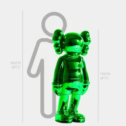 Lucify Seek 135cm Green Resin Indoor Sculpture