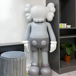 Lucify Seek 220cm Grey Resin Indoor Sculpture