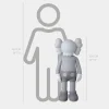 Lucify Seek 100cm Grey Resin Indoor Sculpture