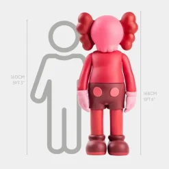 Lucify Seek 168cm Red Resin Indoor Sculpture