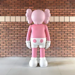 Lucify Seek 135cm Soft Pink Resin Indoor Sculpture