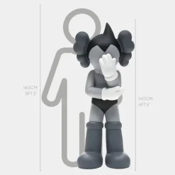 Lucify Starboy 140cm Grey Resin Indoor Sculpture