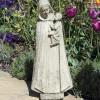 Madonna and Baby 54cm Stone Garden Statue