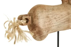 Majestic Horse 50cm Wood Indoor Statue