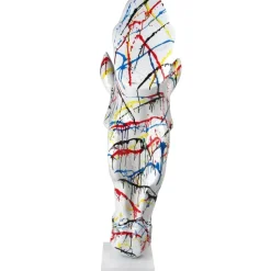 Majestic Horse Head 151cm Multicoloured Resin Sculpture