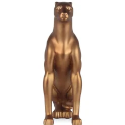 Majestic Panther 78cm Bronze Resin Indoor Sculpture