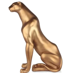 Majestic Panther 78cm Bronze Resin Indoor Sculpture