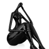 Mindful Grace 26cm Black Resin Indoor Sculpture