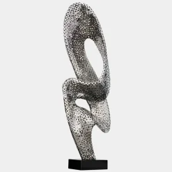 Mirage Evolution 110cm Silver Metal Indoor Sculpture
