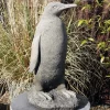 Monty The Penguin Stone Garden Ornament (Cotswold)