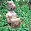 Mystical Dragon 87cm Stone Garden Statue