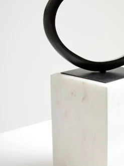Mystical Grace 60cm Black Metal Indoor Sculpture