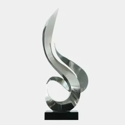 Nexus Ignite 85cm Silver Metal Indoor Sculpture v4