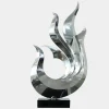 Nexus Ignite 85cm Silver Metal Indoor Sculpture v2