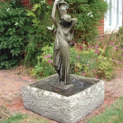 Nicole Fountain Stone Garden Water Feature