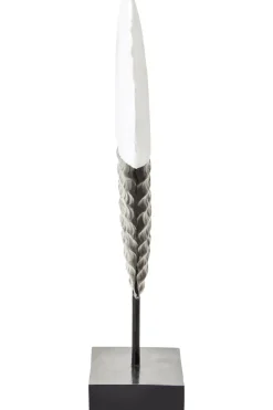 Night & Day 41cm Black & White Wood Indoor Sculpture
