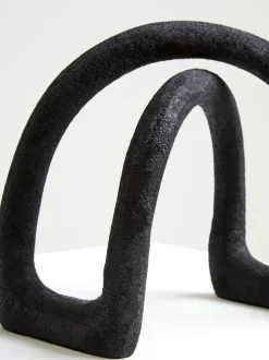 Nightfall 21cm Black Metal Indoor Sculpture