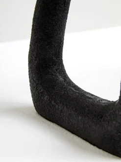 Nightfall 21cm Black Metal Indoor Sculpture