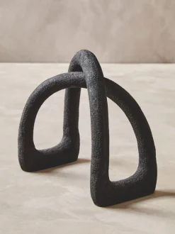 Nightfall 21cm Black Metal Indoor Sculpture