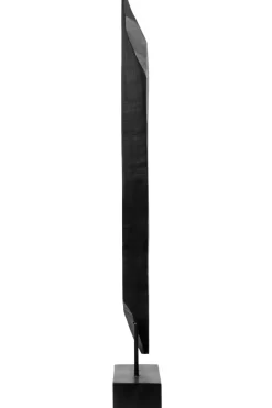 Obsidian Essence 70cm Black Wood Indoor Sculpture
