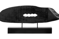 Obsidian Essence 32cm Black Wood Indoor Sculpture