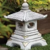 One Tier Japanese Pagoda Stone Garden Ornament