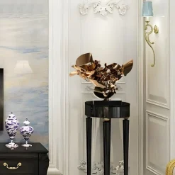 Opal Bloom 53cm Copper Metal Indoor Sculpture