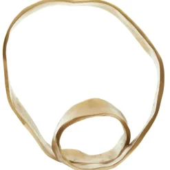 Orbique 42cm Gold Metal Indoor Sculpture