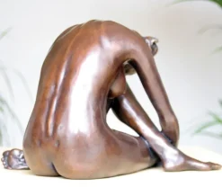 Pause In The Dance Figurine Bronze Indoor Sculpture