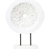 Polar Perfection 43cm White Wood Indoor Sculpture