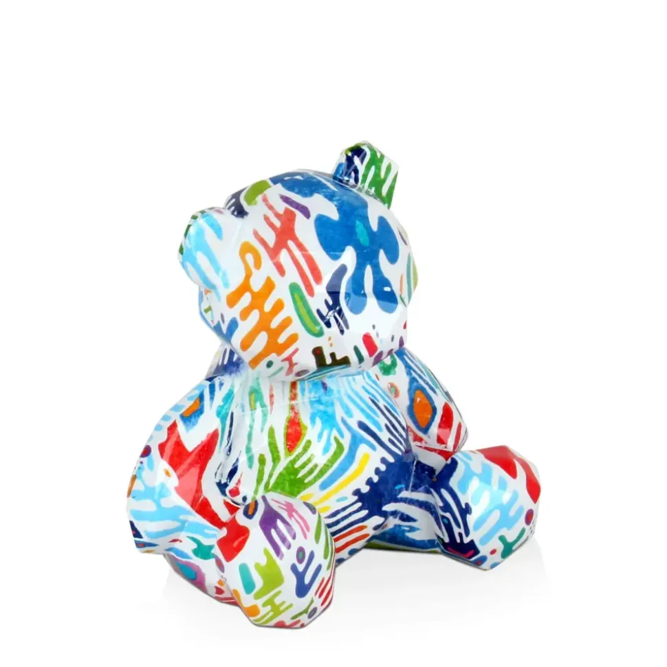 Polygon Bear 20cm Inca Art Resin Indoor Sculpture