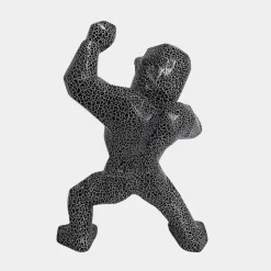 Polygon Gorilla 50cm Lava Resin Indoor Sculpture