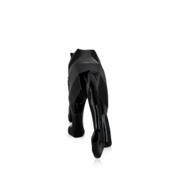 Polygon Panther 14cm Black Resin Indoor Sculpture
