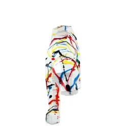 Polygon Panther 31cm Multicoloured Resin Indoor Sculpture