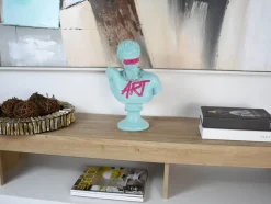 Pop Art Titan 35cm Blu Blue Resin Indoor Sculpture