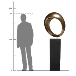 Pulse 185cm Resin Contemporary Home & Garden Sculpture