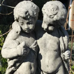 Putti Cherubs 108cm Stone Garden Statue