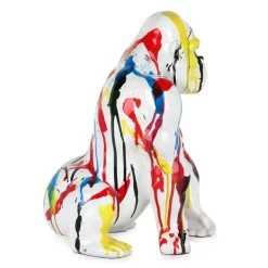 Regal Orangutan 38cm Multicolour Resin Indoor Sculpture