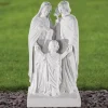 Religious Family 50cm Marble Resin Garden Statue