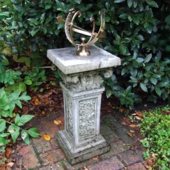Rocco Armillary Stone Garden Sundial
